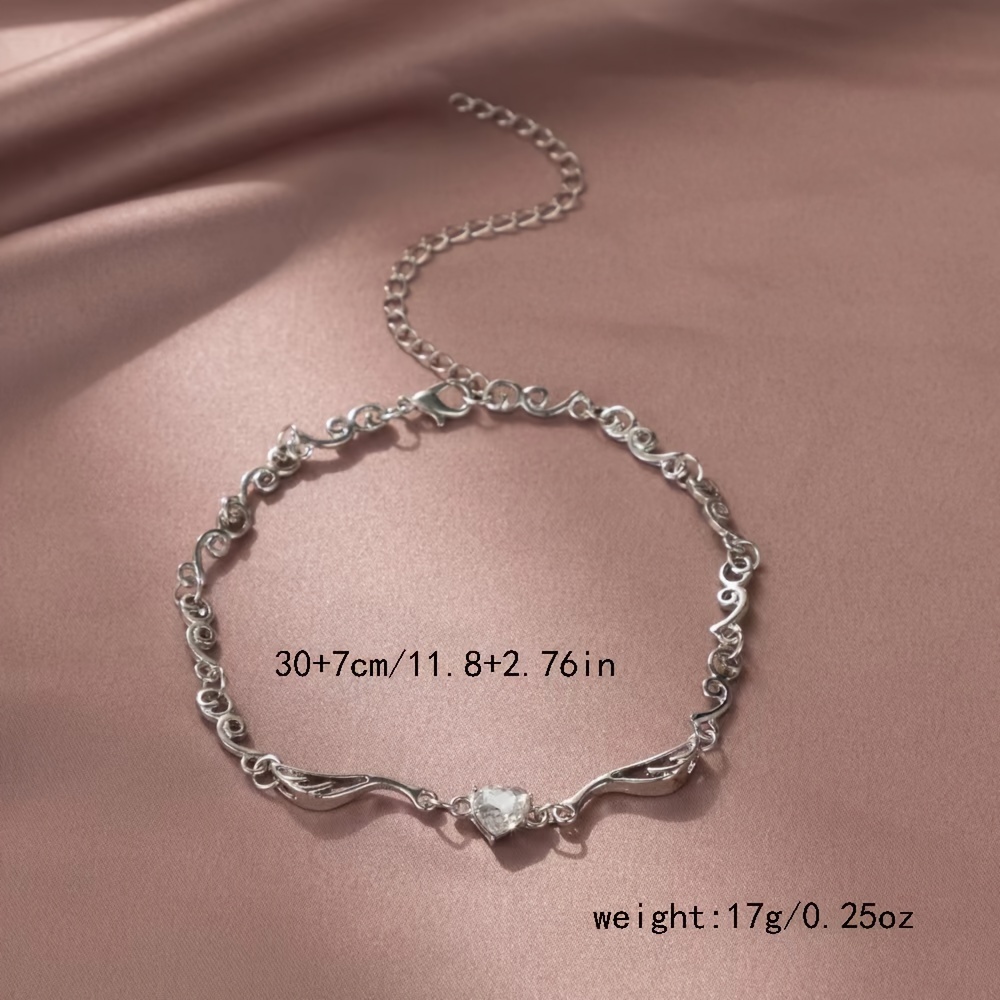 Women's Wing Necklace Heart Pendant